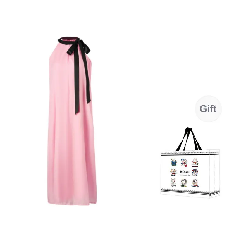 BDGU Sleeveless Dresses Women's Pink-0