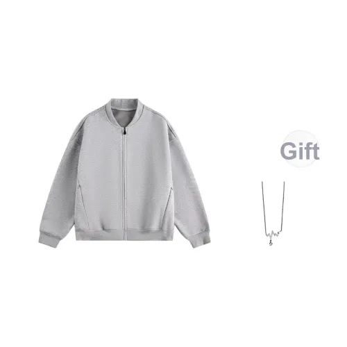 SONDR Серый, В комплекте с ожерельем, Женские свитшоты