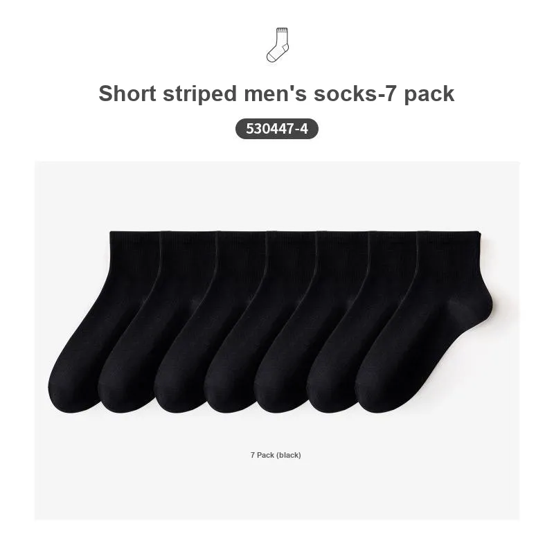 Caramella Knee High Socks Men's 7 Pack-17