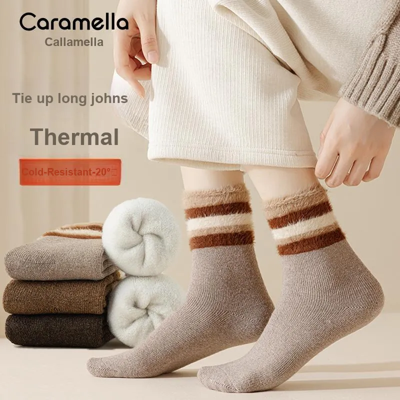 Caramella Mid Calf Socks Women's 3 Pack-1