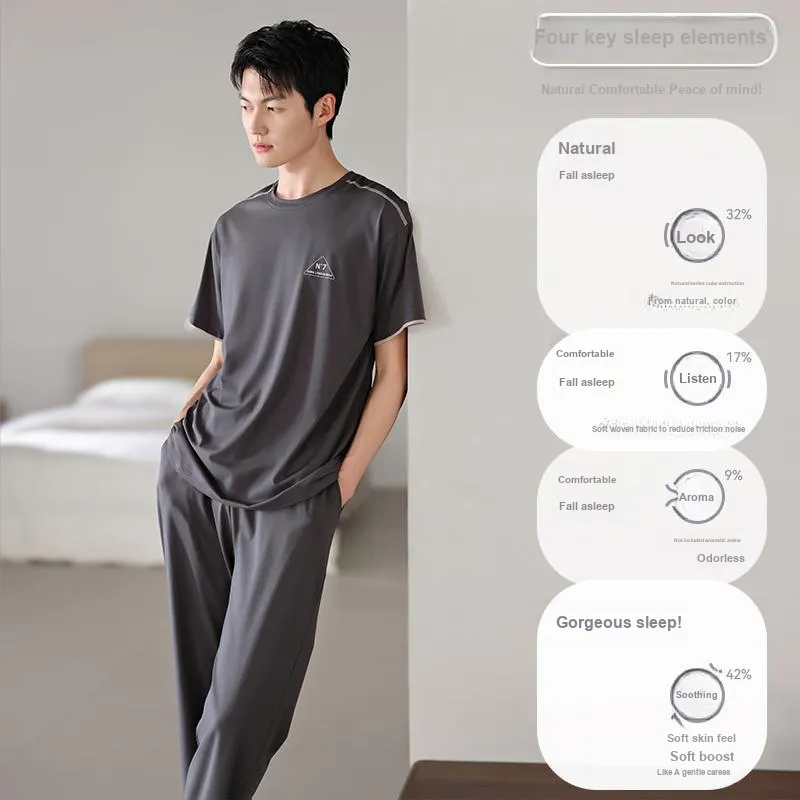 Nodos Shield Men Pajama Sets-1