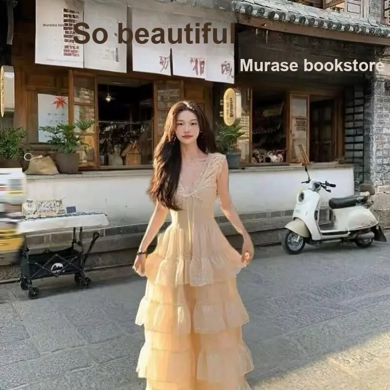 GORGEOUSIDEA Summer Sleeveless Dress Women's-4