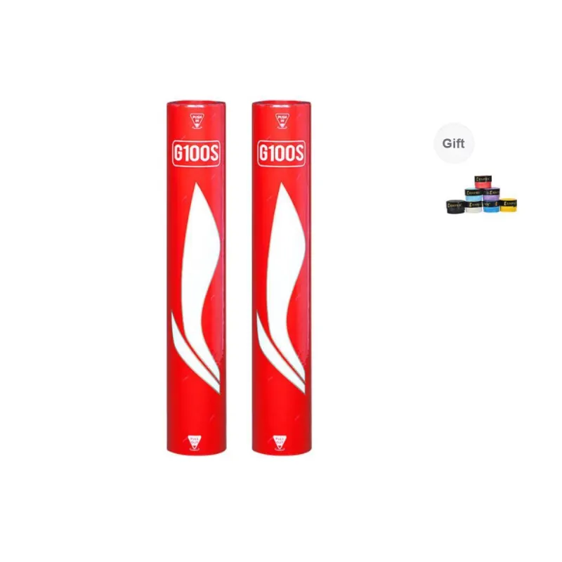 LiNing G100S Goose Feather Shuttlecock 12 Pack Goose Feather Competition And Training Specific Shuttlecocks-14