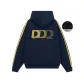 Navy Blue Yellow (Fleece-Lined)