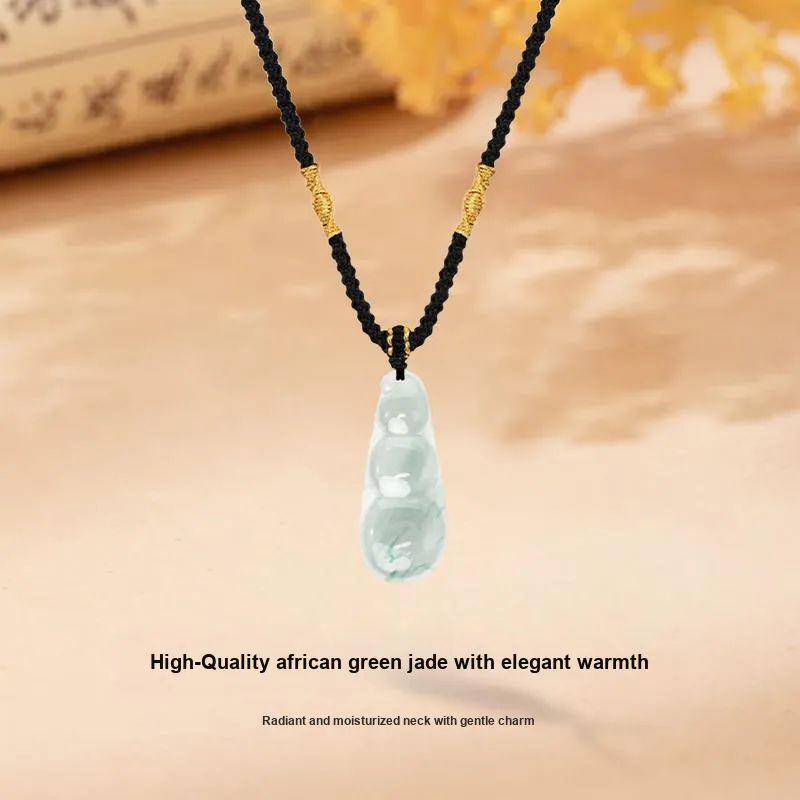 MISS TOOYA African Emerald Necklaces Women's-2