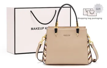 MAKEUP KITTEN Handbags Warm Pink Aspiration[Shopping Bag Included]