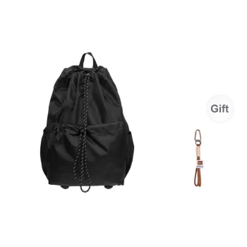 Yalu Nylon Backpack Unisex Black/Purple/Green/Blue