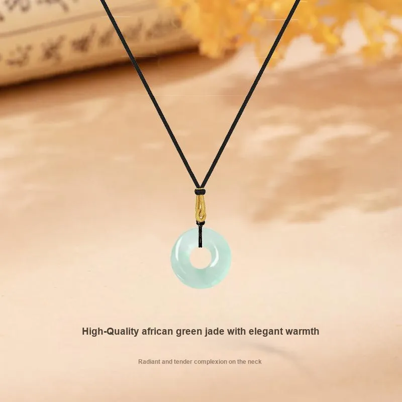 MISS TOOYA African Emerald Necklaces Women's-2