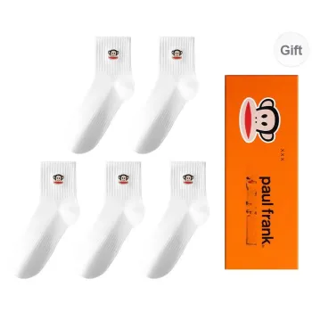 PAUL FRANK Mid-Calf Socks Men's 5 Pack