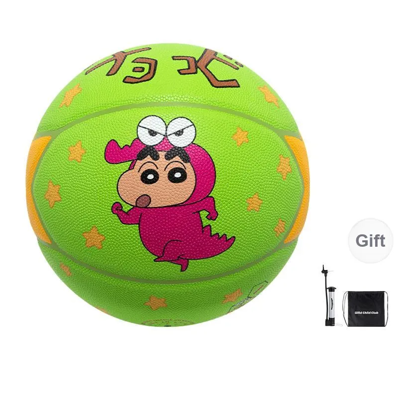 Clutches & Wristlets x LABIXIAOXINLIANMING PU Basketball Green/Pink Size 7 Street Training Competition Unisex