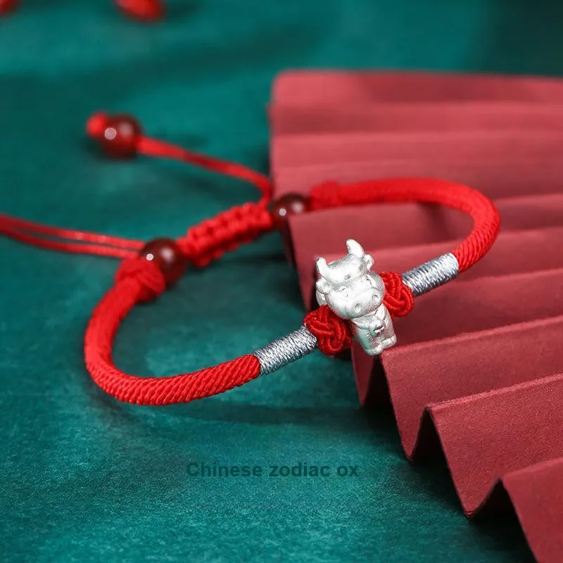 Nine Music 999 Fine Silver Hand Rope Unisex-11
