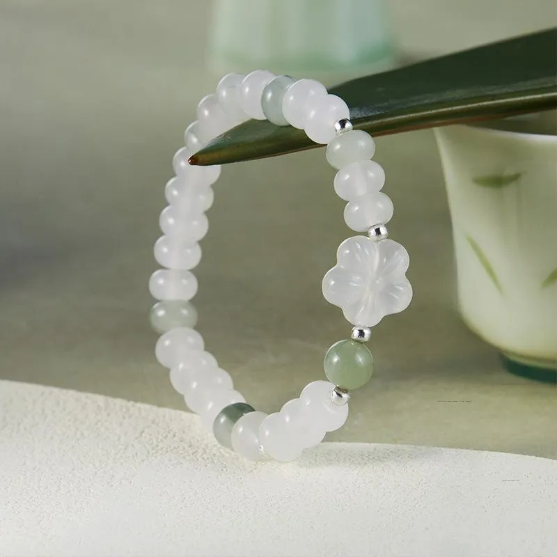 Suddenly Lucky Chalcedony Bracelets Women's-1