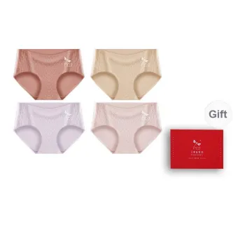 RED DRAGONFLY Underpants Women's Box 4 Pack