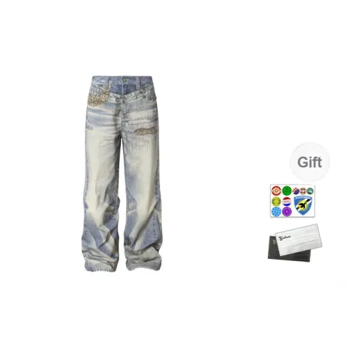 YADcrew Jeans Women's Blue