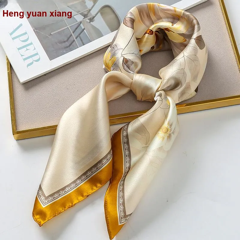 H YXIANG Mulberry Silk Scarves Women's-1