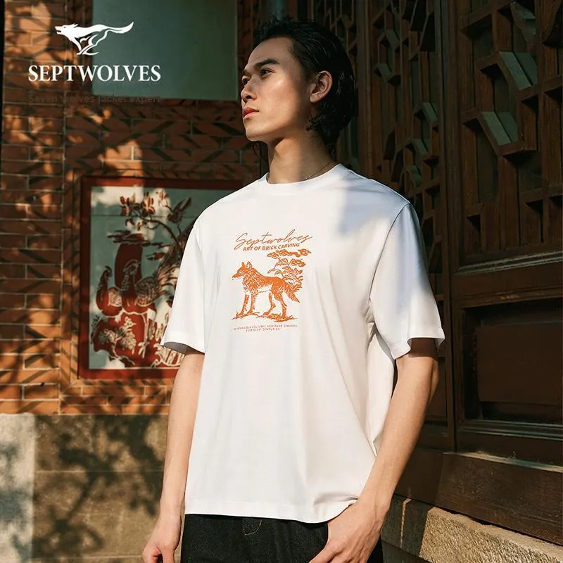 SEPTWOLVES T Shirt Shopping Bag Included Unisex-15