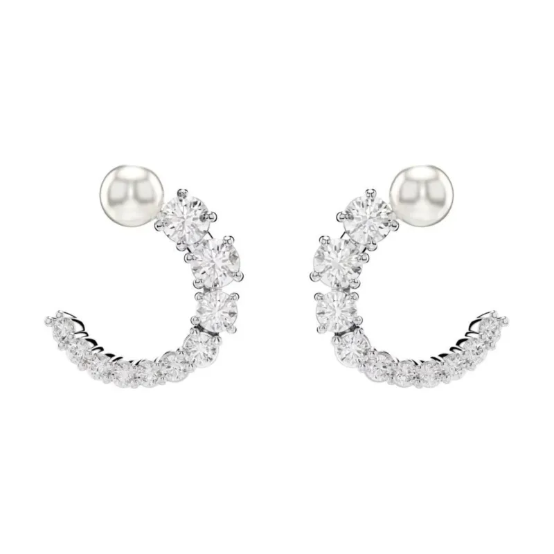 Swarovski Matrix Stud Earrings-1