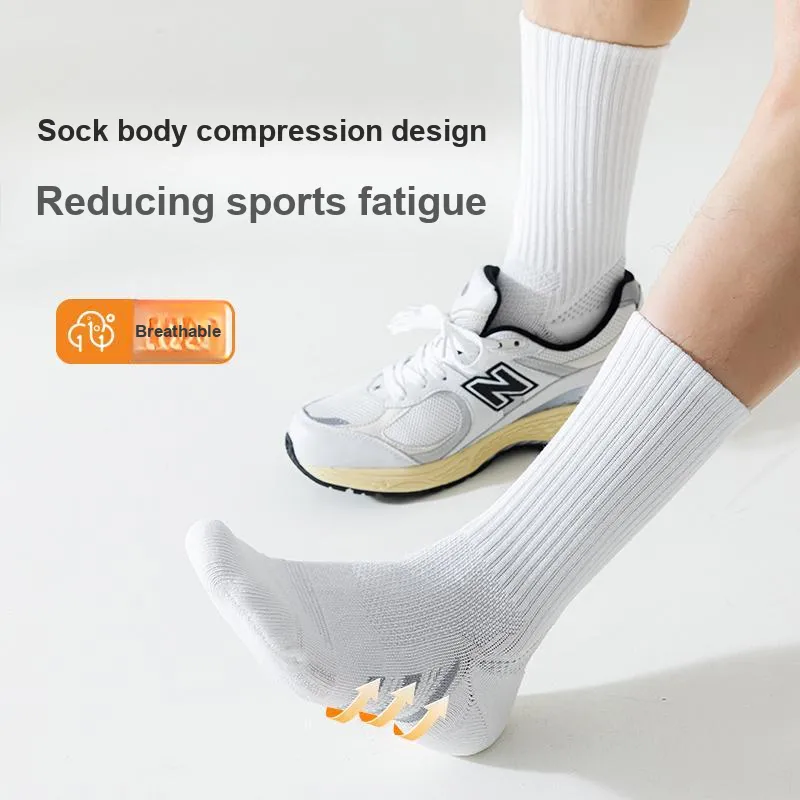 JIAZINI Basketball Socks Men's 4 Pack-12