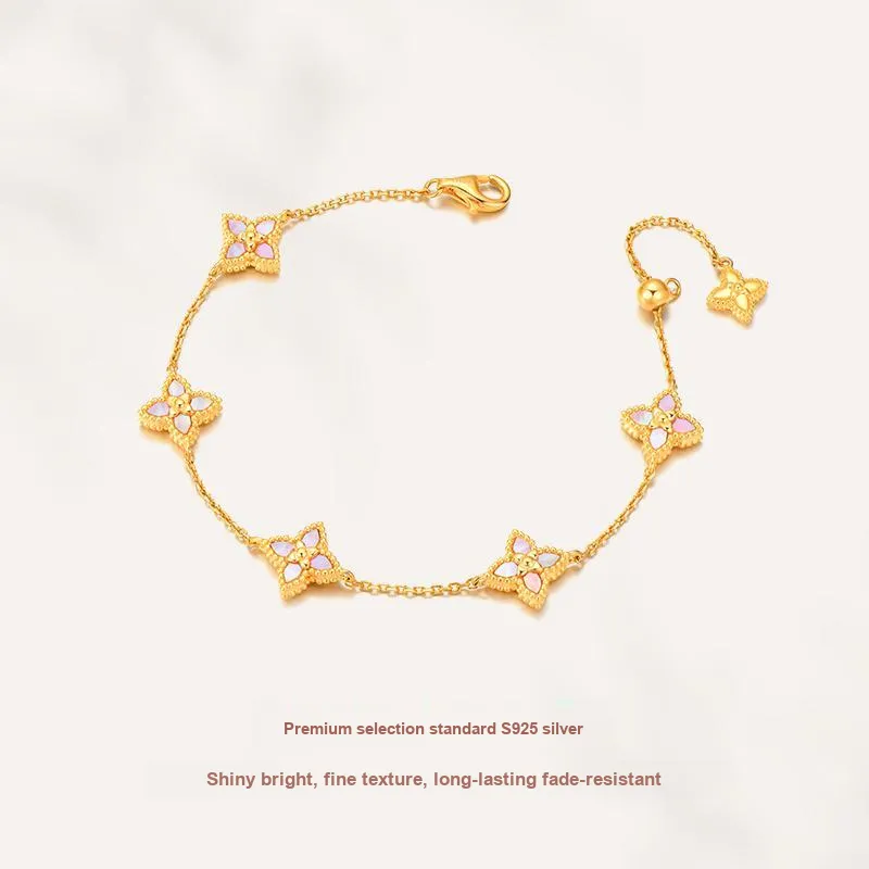 Trpopo S925 Silver Bracelets Women's-6