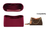 [Curved Style]carryallbb Burgundy Flannelette Liner