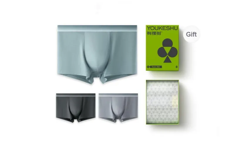 YOUKESHU Underwear Gift Box Men's Box 3 Pack-27
