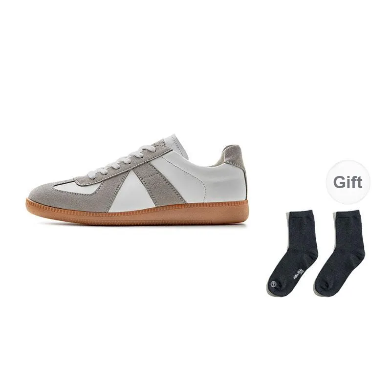 MADEN Low Top Stylish Skateboarding Shoes Unisex Gray-10