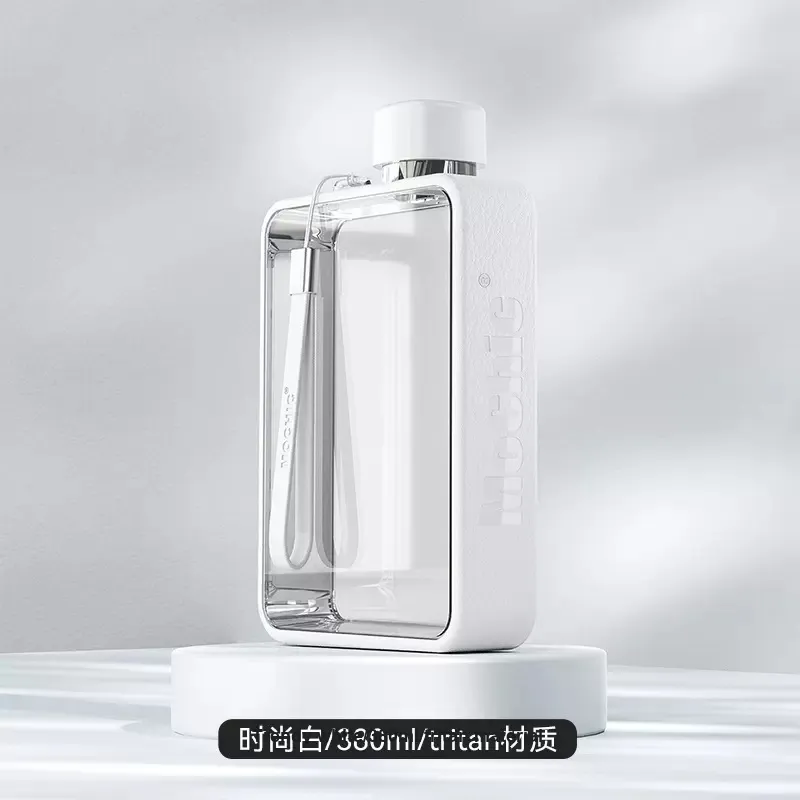 Under Outdoor Water Equipment Water Container 380ML Sports Fitness Pc Tritan TPU Silicone-5