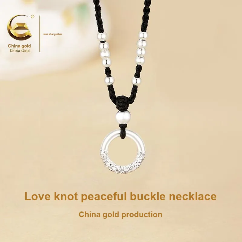 ZSY Sterling Silver Necklaces Unisex-1