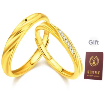 ZSY 999 Fine Silver Rings Unisex