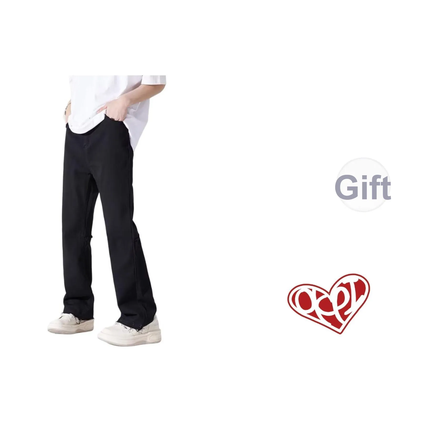 OKPI Черный ☆ Ремень Бренд Ювелирные украшения Унисекс Джинсы