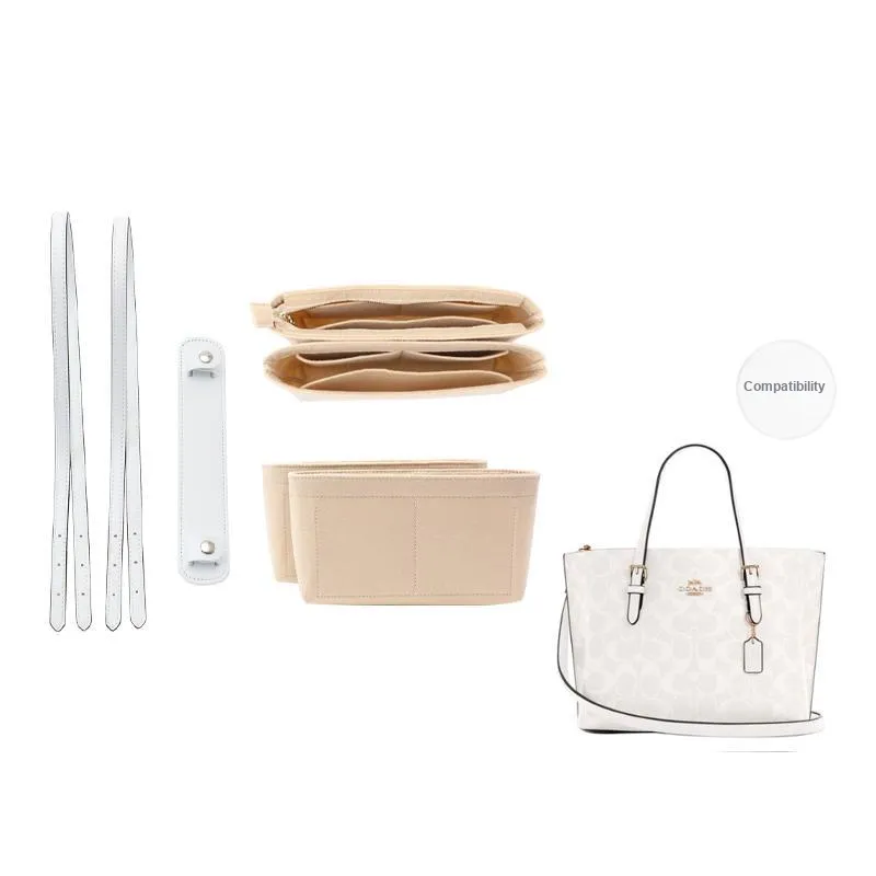 Gloya Imported Microfiber Bag Accessory Combo Set Women's Multicolor-14
