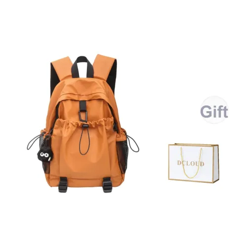 DCLOUD Рюкзак из мембранной кожи Унисекс Оранжевый Черный Хаки Гороховый зеленый Серый