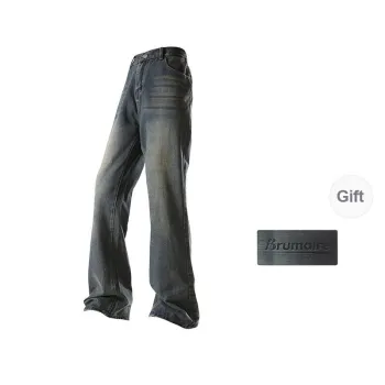 BRUMAIRE Jeans Unisex Nostalgic Yellow Includes Brooch