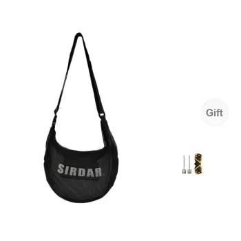 SIRDAR Basketball Bags Cross body All Large Capacity Storage Bag Black Unisex