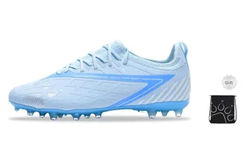 KELME Glimpse MG Short Stud Soccer Shoes Unisex Sky Blue