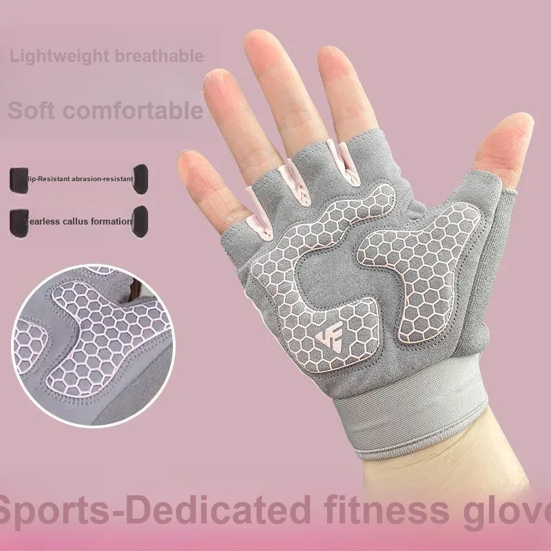 LEMONKID Polyester Fitness Gloves Unisex-1