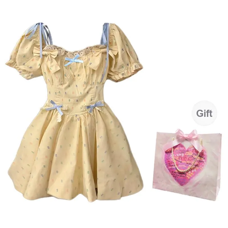 Peaches Peaches Short Sleeved Dress Women's-7