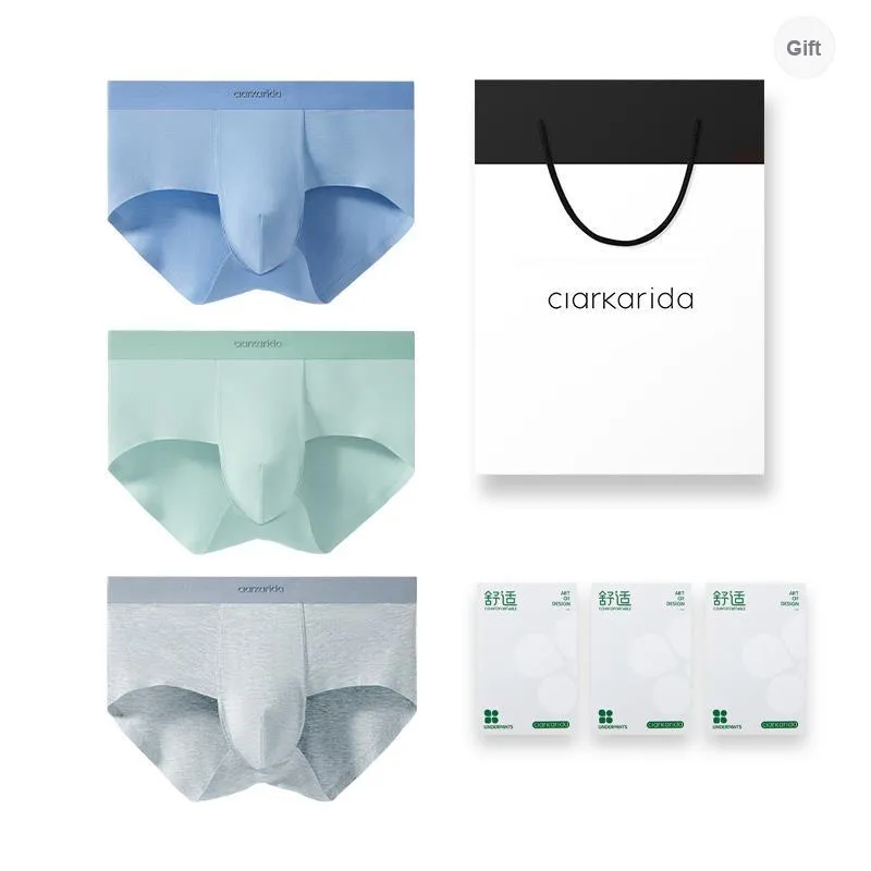 Clarkarida Underpants Men's Shopping Bag 3 Pack-0