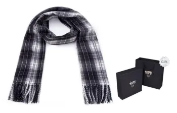 KENMO Knit Scarves Unisex