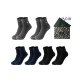 Crew 6 Pack Box Included (2 Black, 2 Dark Gray, 2 Navy Blue)