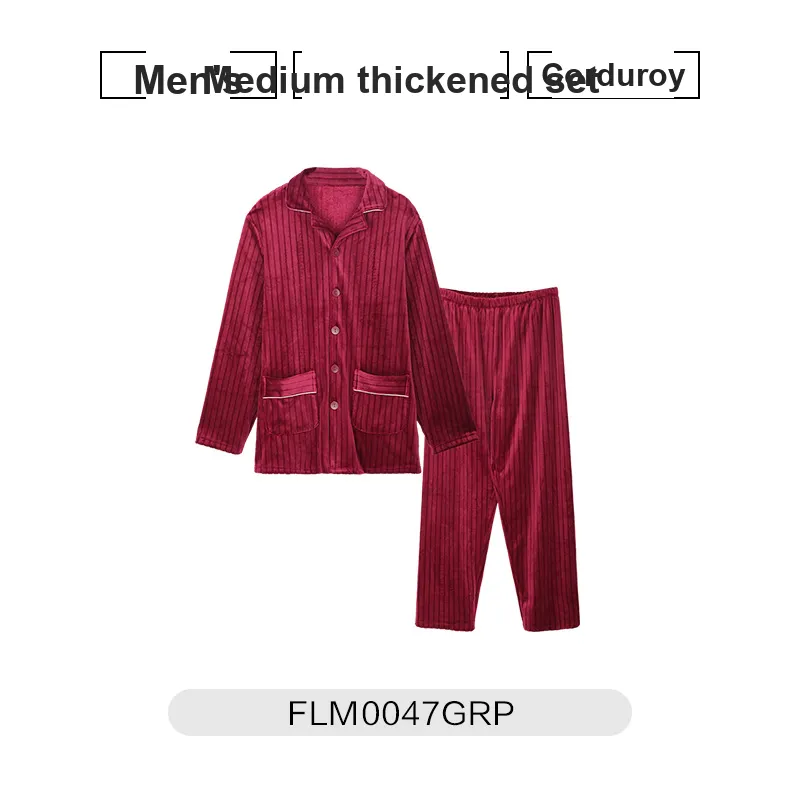 Fandecie Men Pajama Sets-5