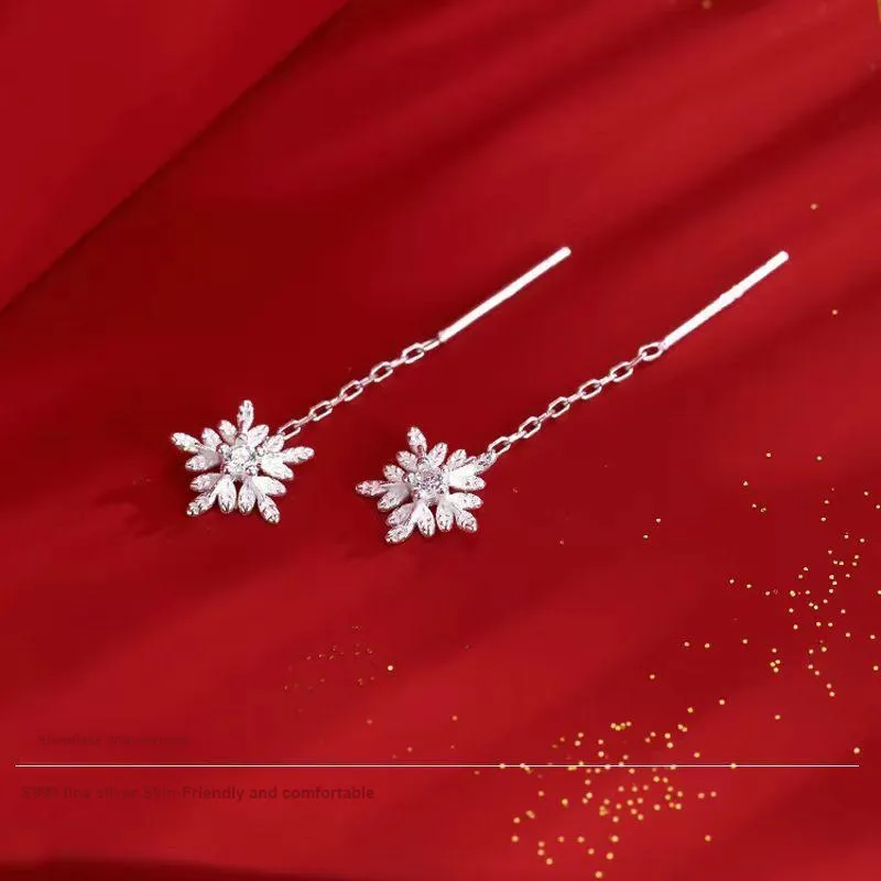 ZWU S 999 Fine Silver Earrings Women's-1