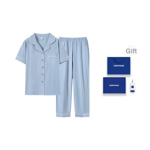 Плавающие светлые острова Пижама Набор Женский Gift Box Set Azure