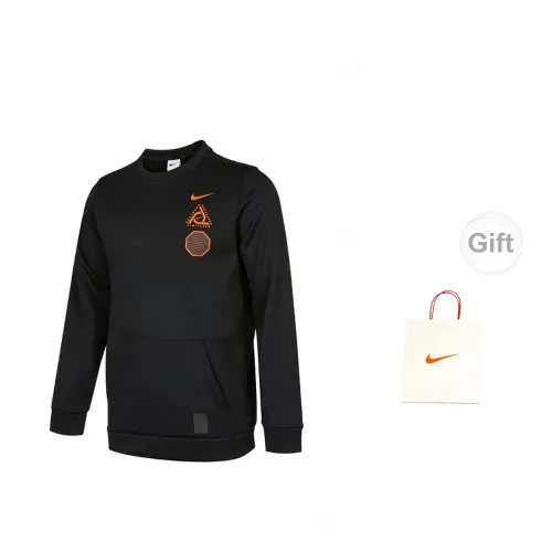 Nike CNY Collection Sweatshirts Men Black Sweatshirts+Gift Bag