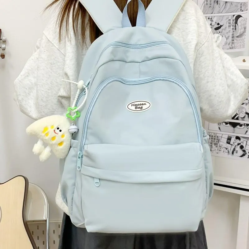 Parker Bear Composite Cloth Backpack Regular Unisex Multicolor-10