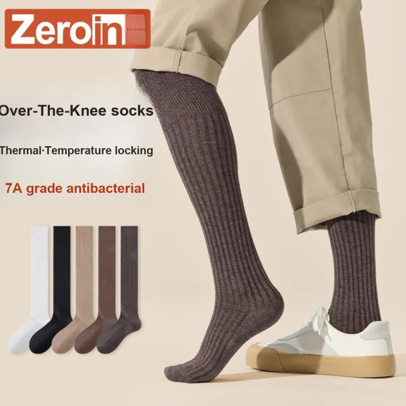 ZEROIN Thigh high Socks Men's 2 Pack-47