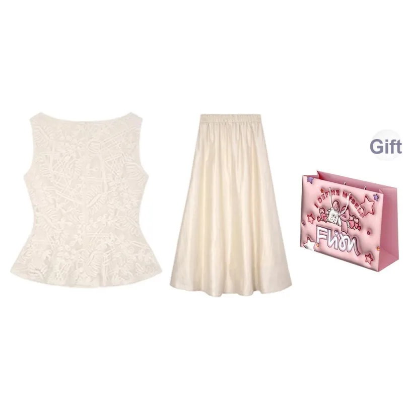FLIM Two Piece Skirt Sets Women's-1