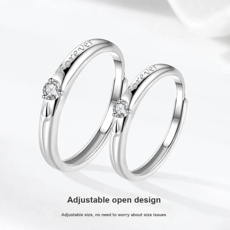 Master Kim Adjustable Sterling Silver Rings Unisex-3