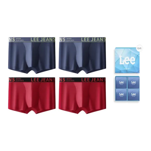 Ли совместный модель Xline Нижнее белье Подарочная коробка Мужской 4 упаковки