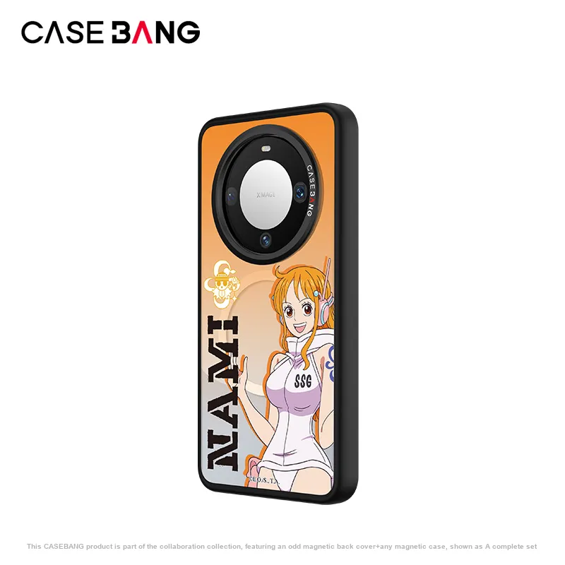 CASEBANG PC Material One Piece Collaboration Phone Case With Magnetic Back Cover Compatibility With Huawei Mate 60/Pro-10